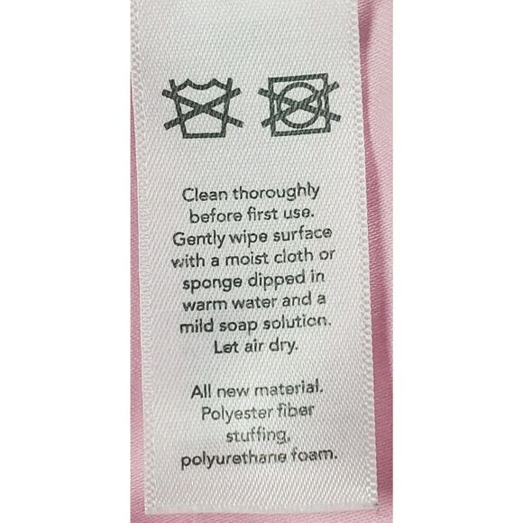 Carters Baby Security Blanket Lovey Soother Plush Toy Pink Unicorn Satin Soft - Picture 7 of 11